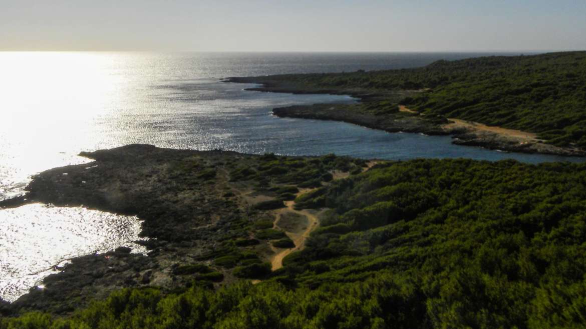 Le spiagge Salento nel mar Ionio